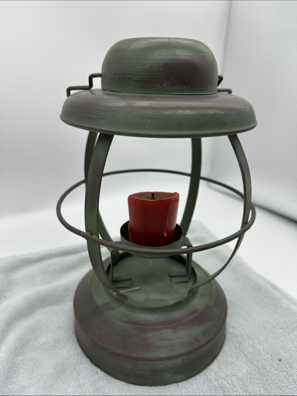Japanese-Style Decorative Rustic Lantern (Reproduction) 9.50”Tall